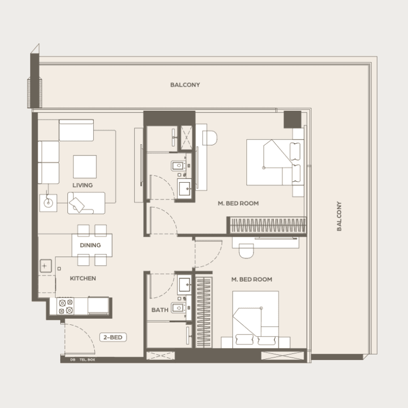 Apartment floor plan