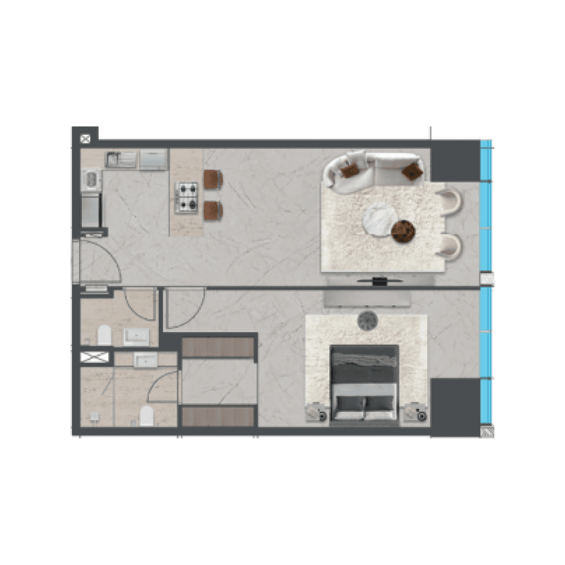 Apartment floor plan