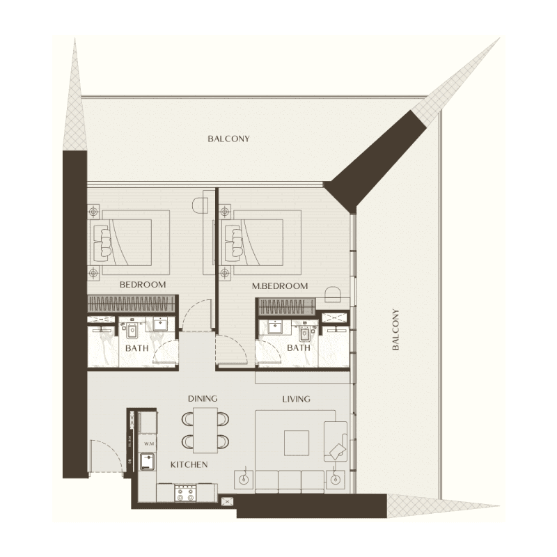 Apartment floor plan