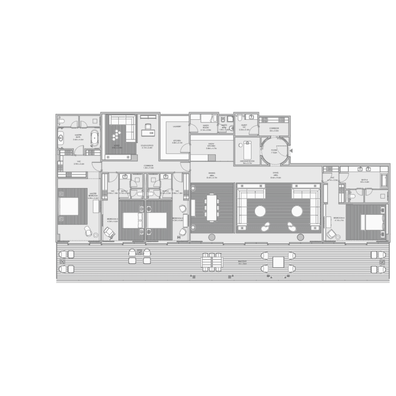 Apartment floor plan
