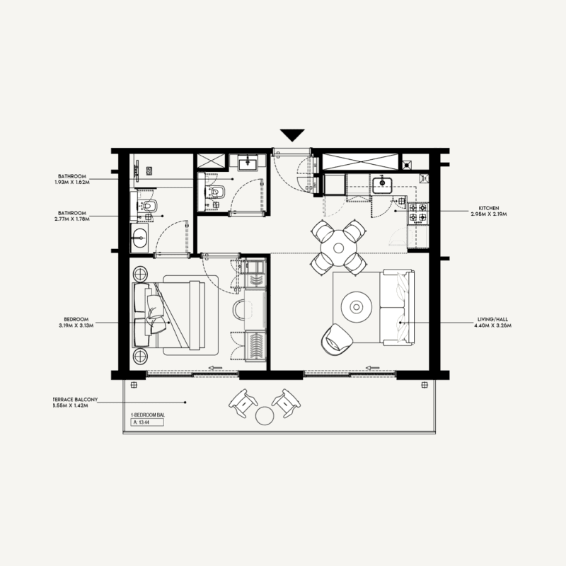 Apartment floor plan