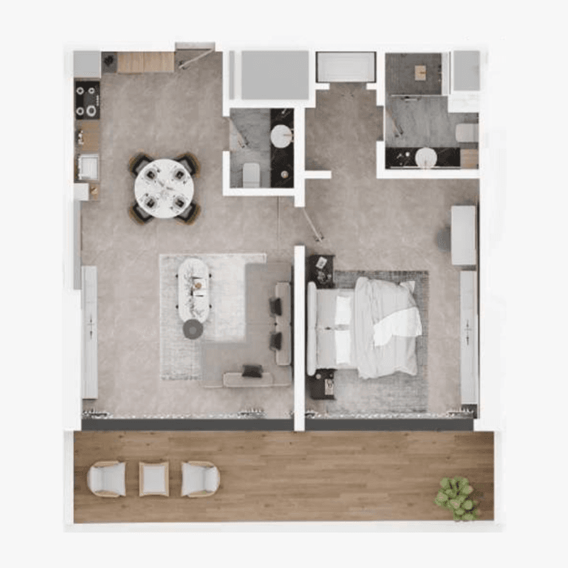 Apartment floor plan