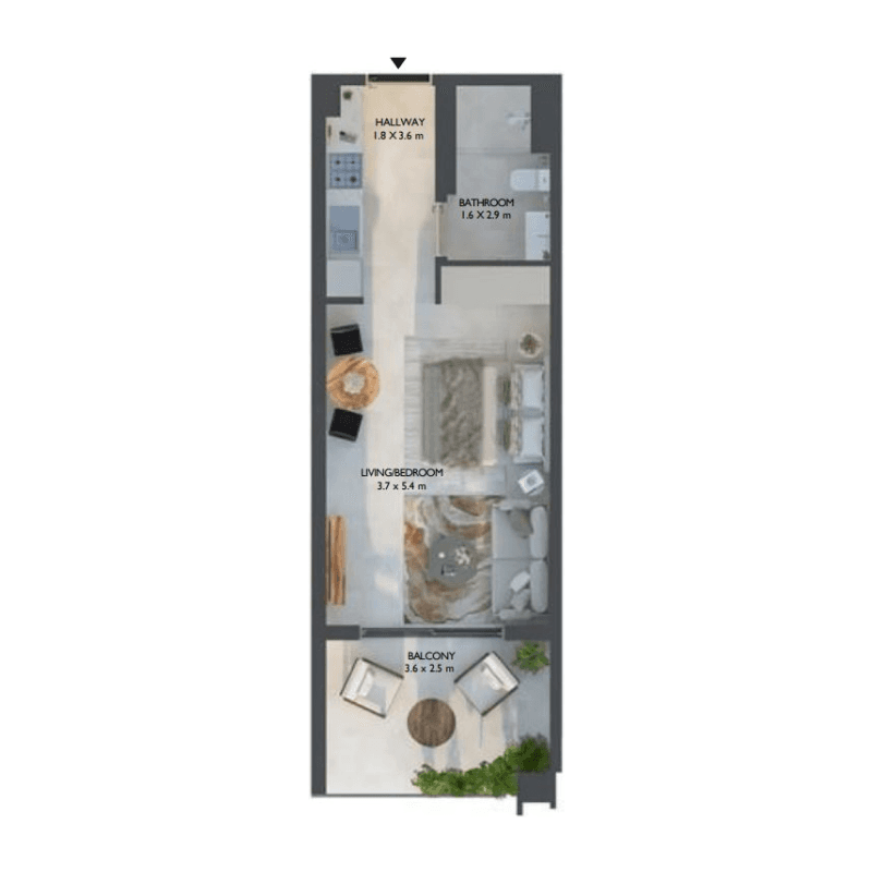 Apartment floor plan