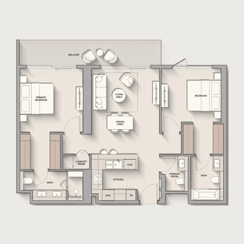 Apartment floor plan