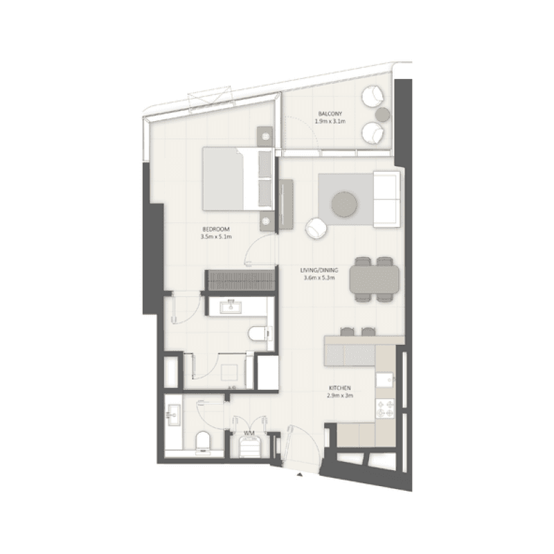 Apartment floor plan