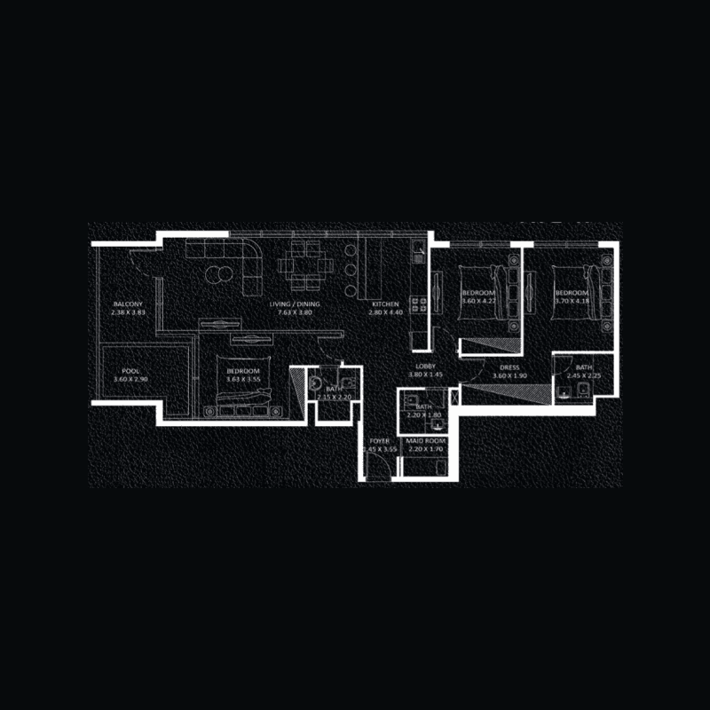 Apartment floor plan