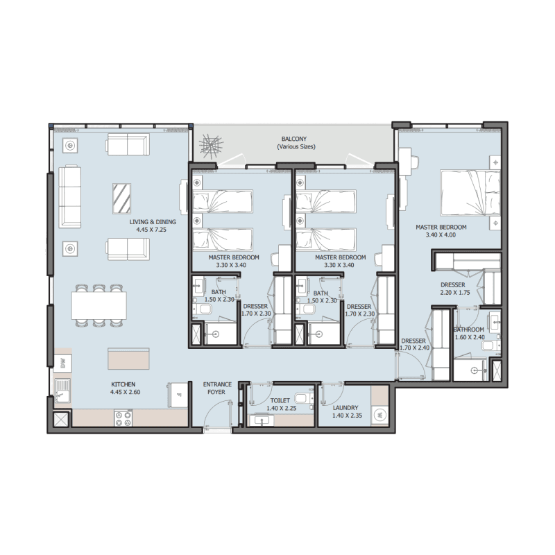 Apartment floor plan
