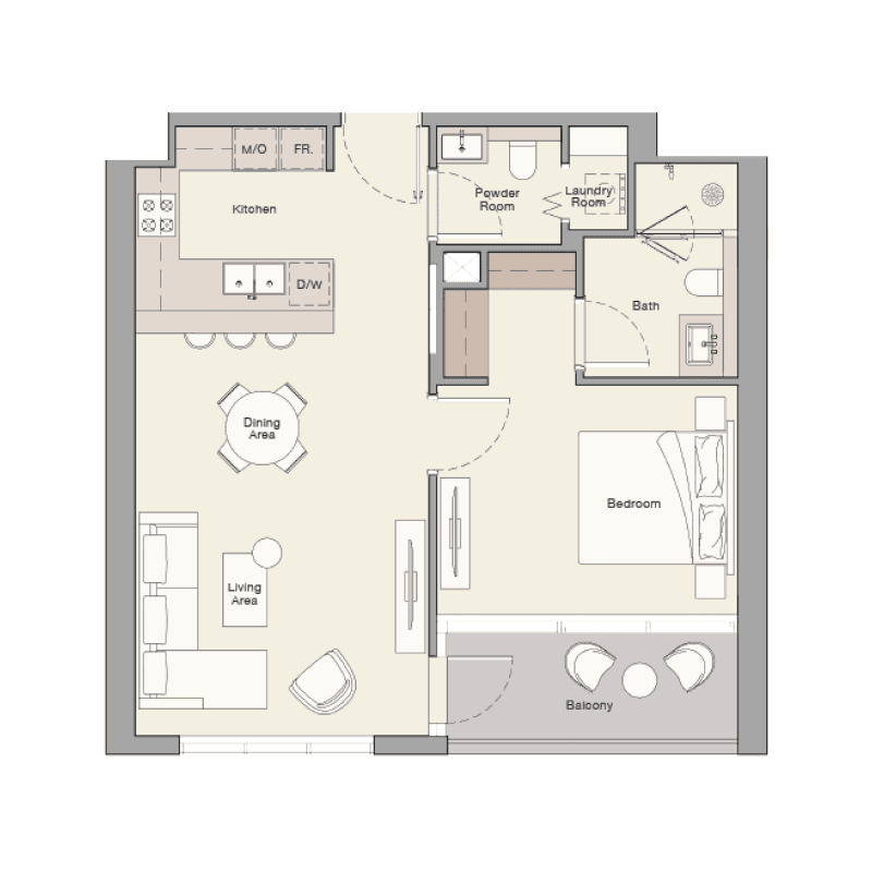 Apartment floor plan
