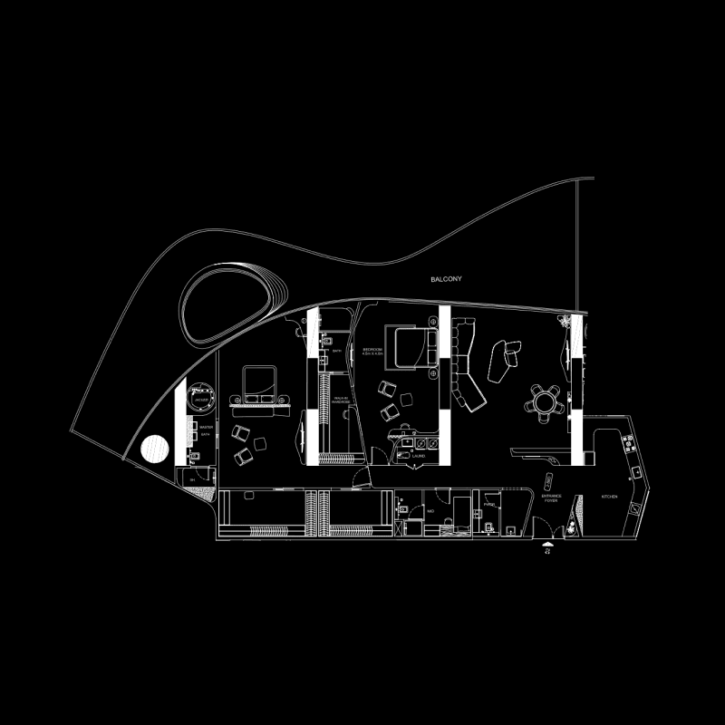 Apartment floor plan