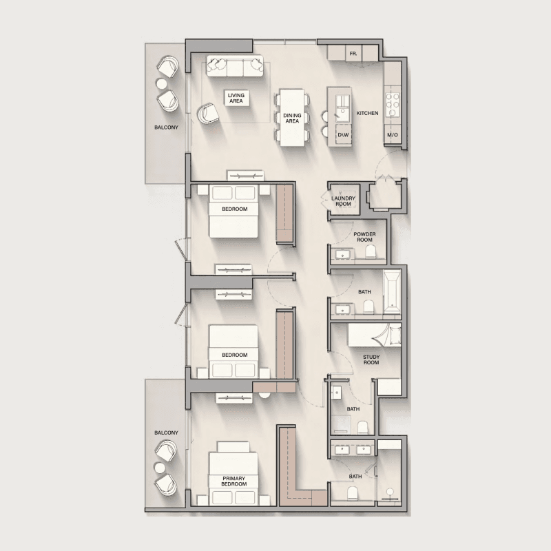 Apartment floor plan