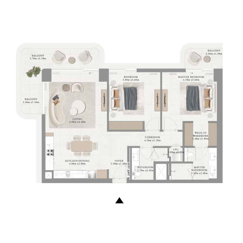 Apartment floor plan
