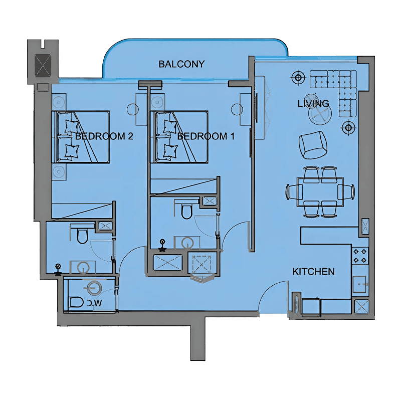 Apartment floor plan