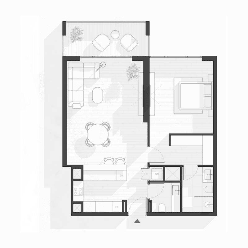 Apartment floor plan
