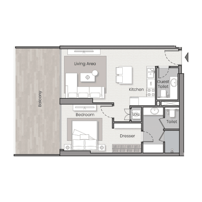 Apartment floor plan
