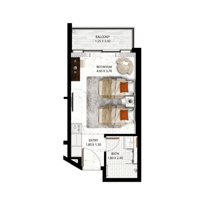Apartment floor plan