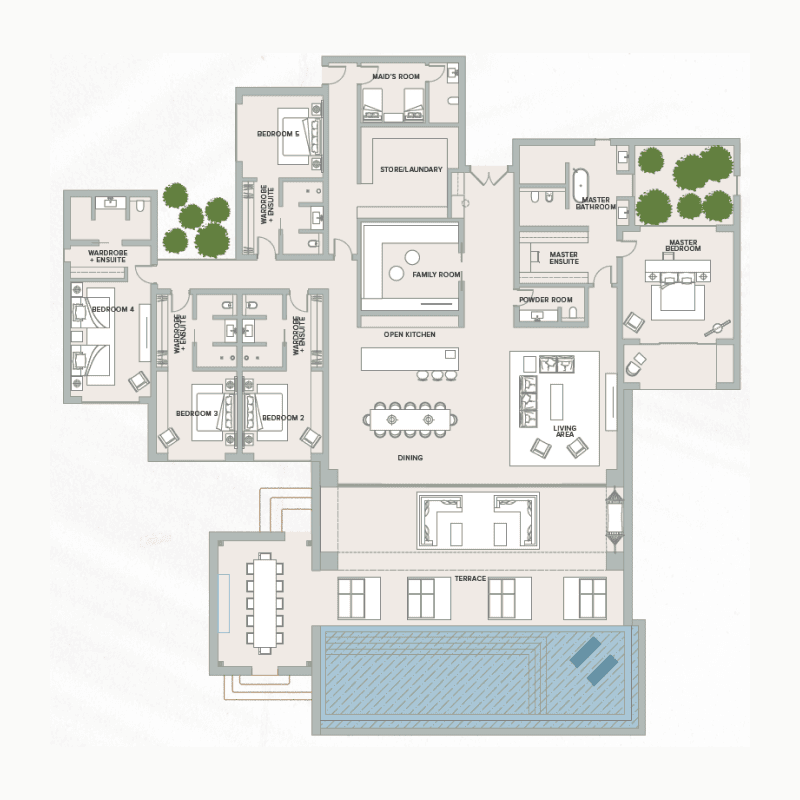 Apartment floor plan