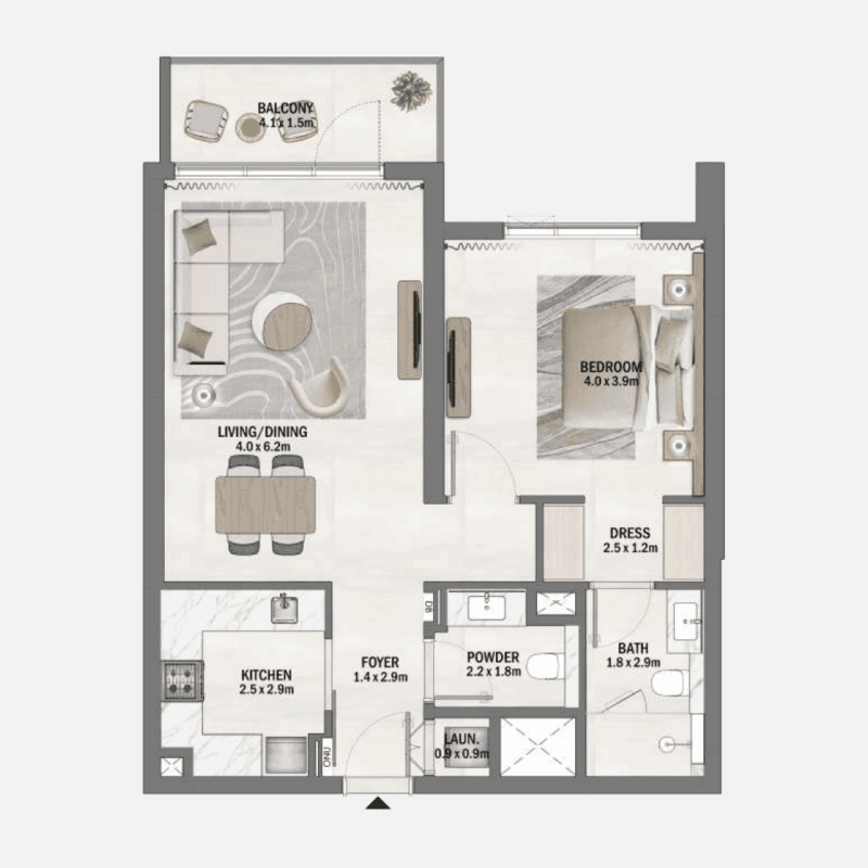 Apartment floor plan