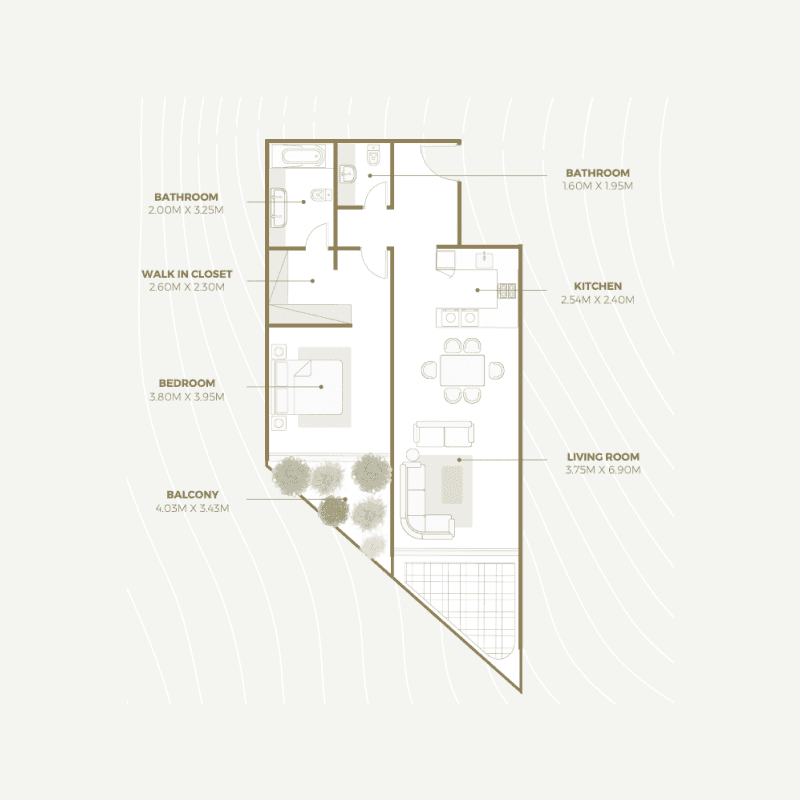 Apartment floor plan