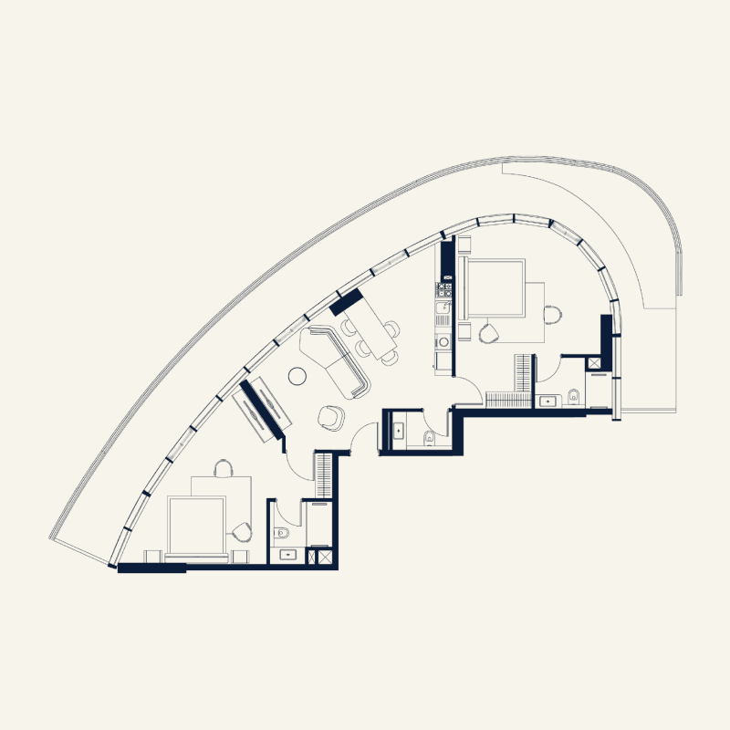 Apartment floor plan