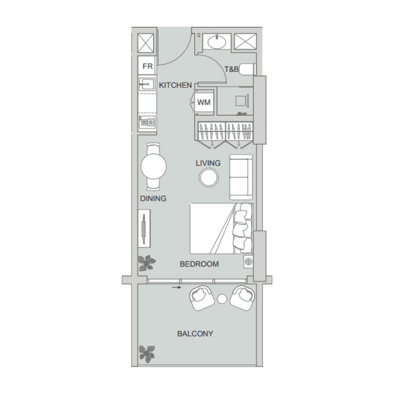 Apartment floor plan