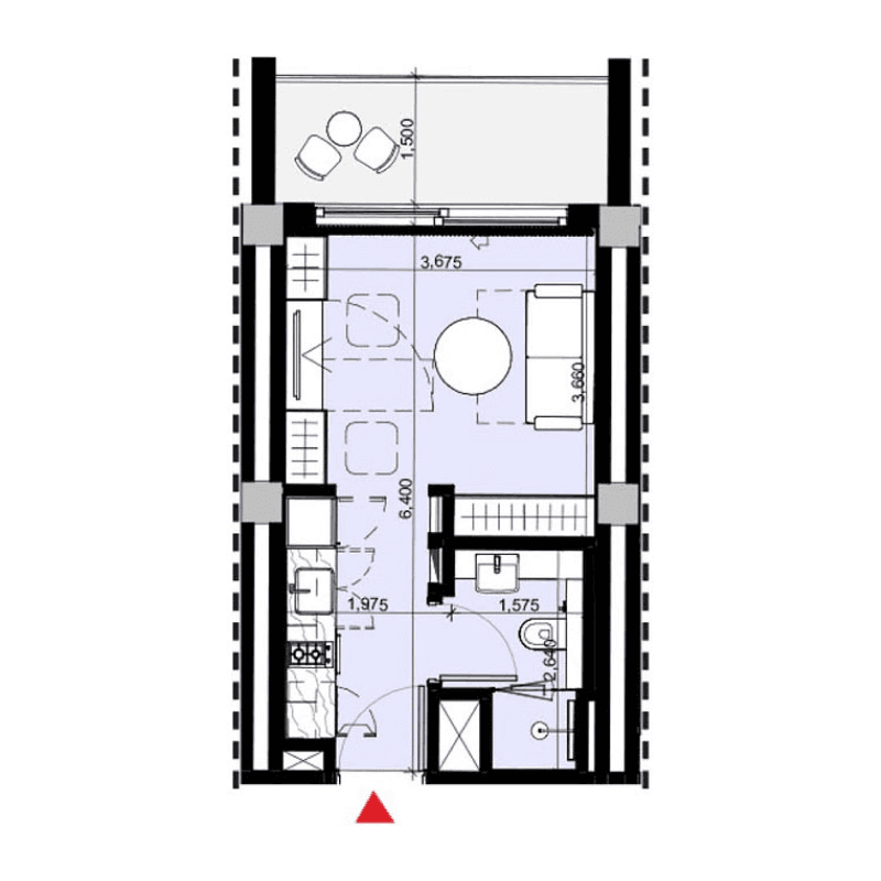 Apartment floor plan