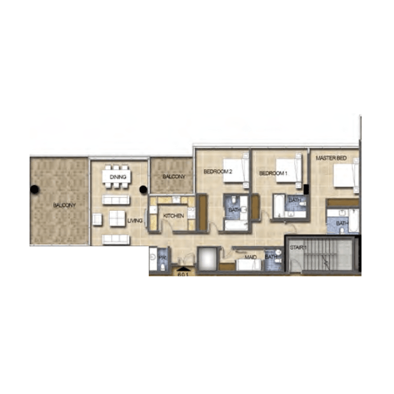 Apartment floor plan
