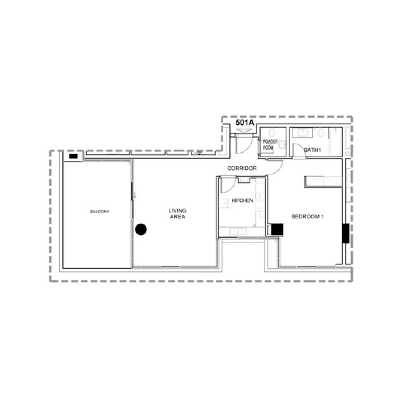 Apartment floor plan