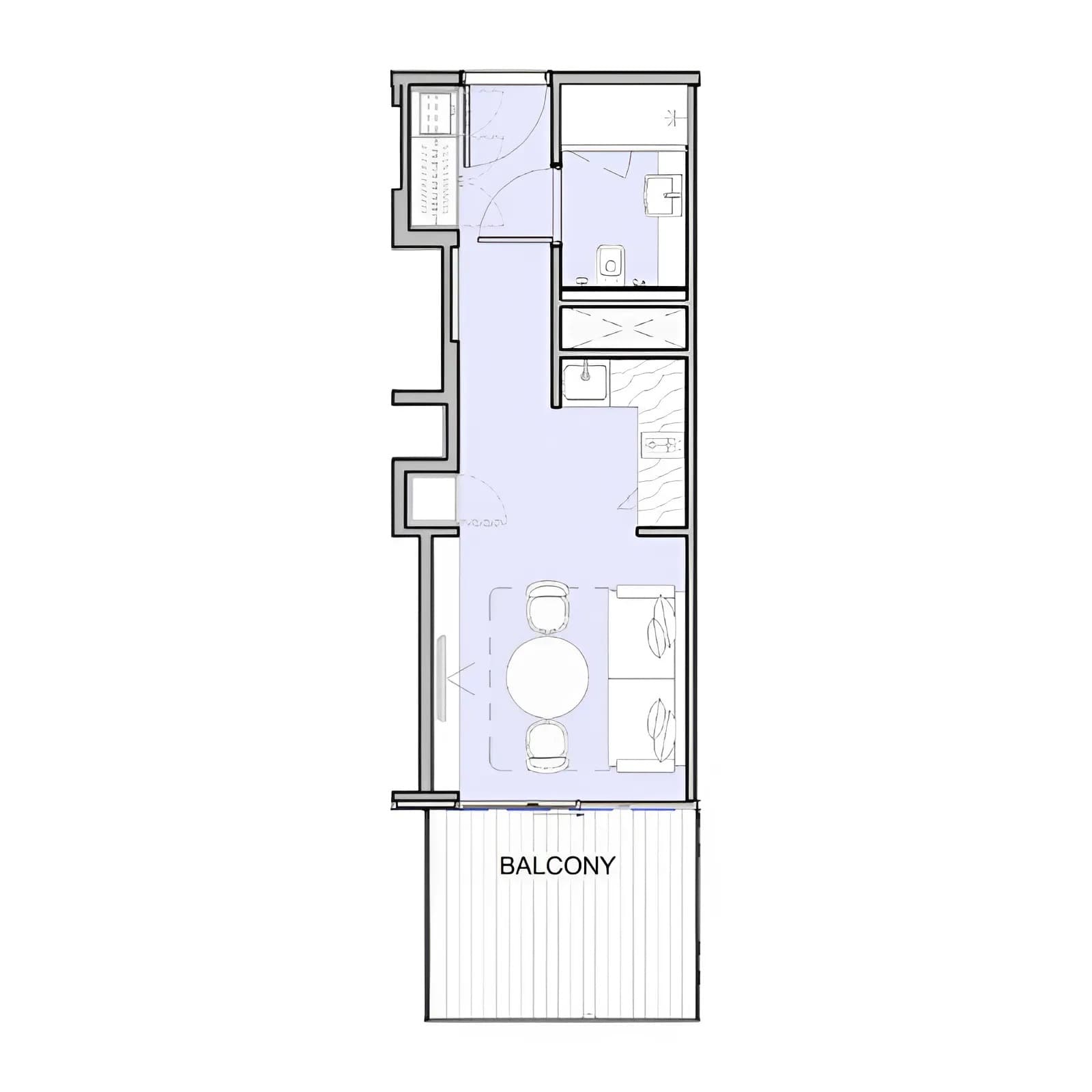 Apartment floor plan