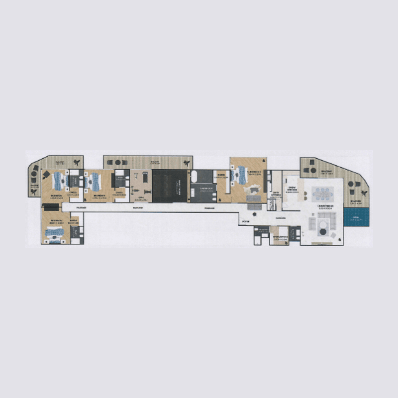 Apartment floor plan