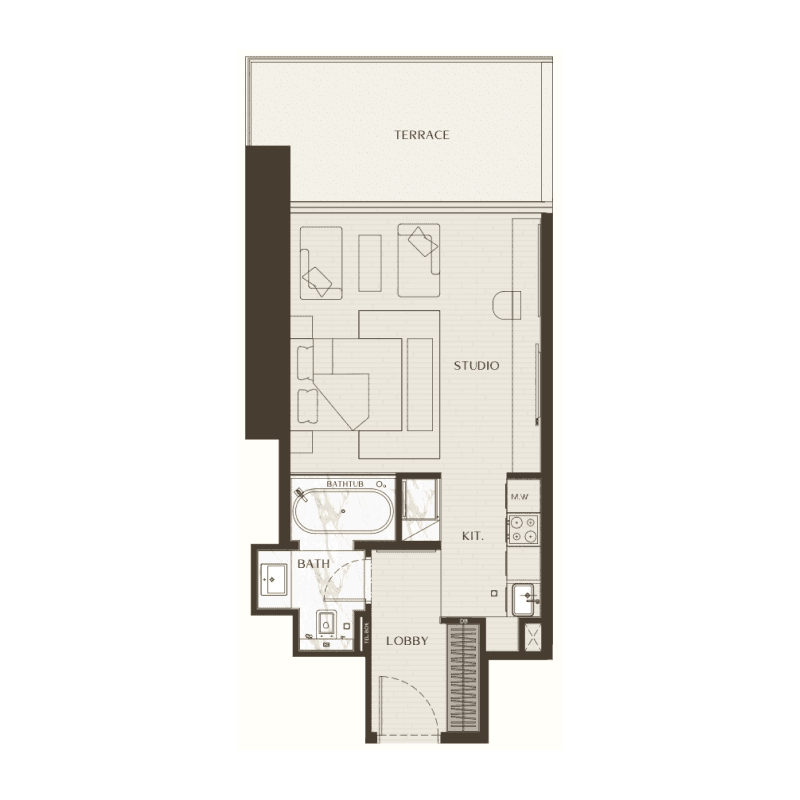 Apartment floor plan