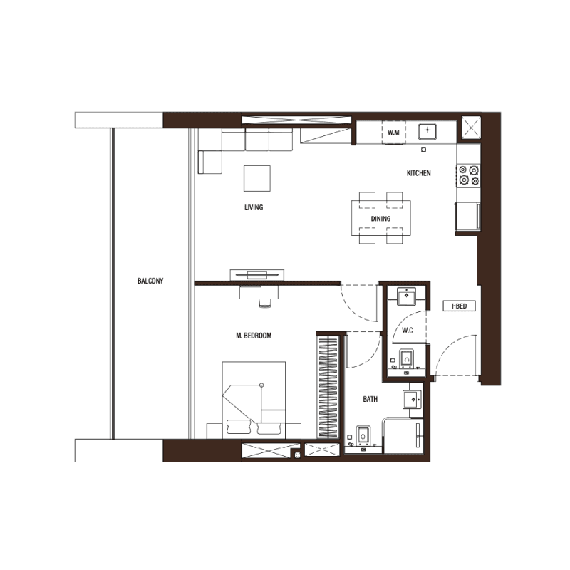Apartment floor plan