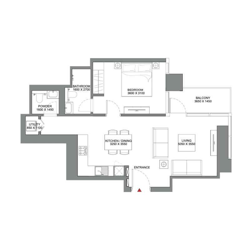 Apartment floor plan