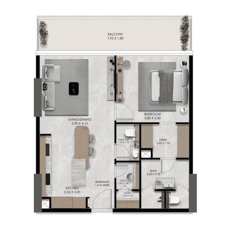 Apartment floor plan