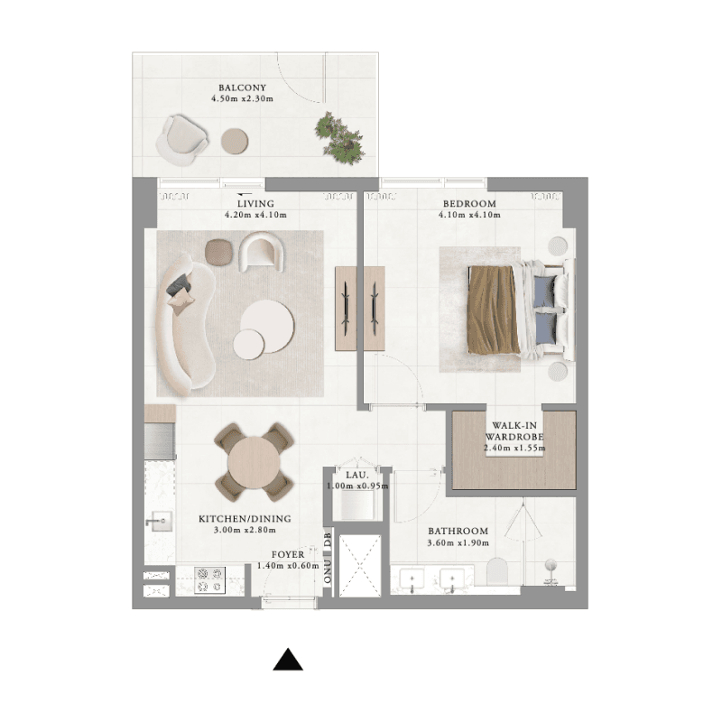 Apartment floor plan