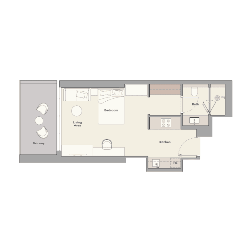 Apartment floor plan