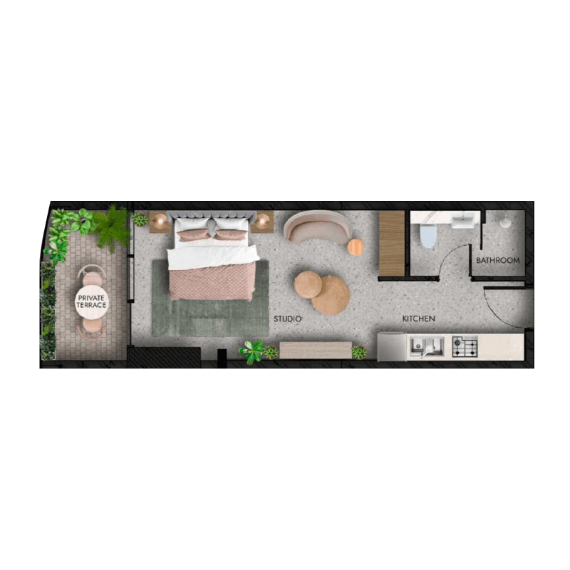 Apartment floor plan