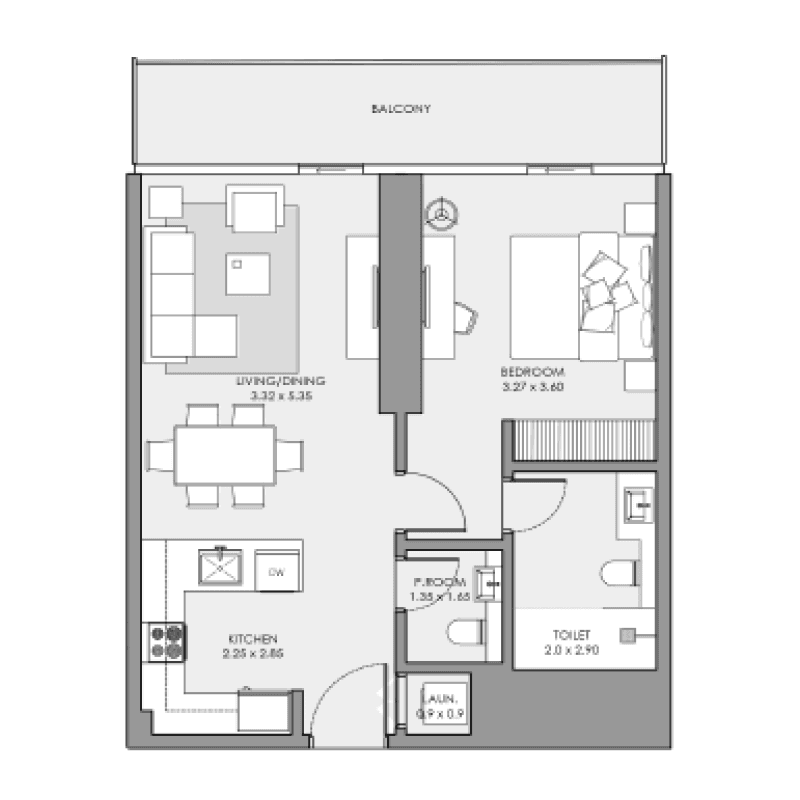 Apartment floor plan
