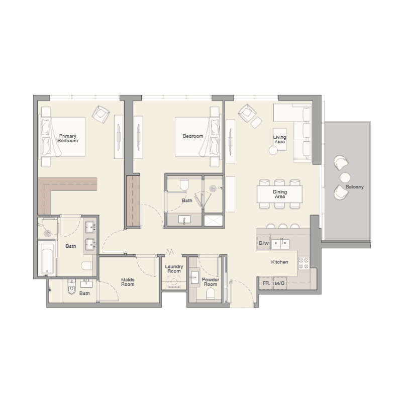 Apartment floor plan