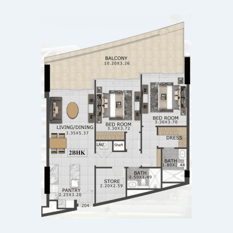 Apartment floor plan