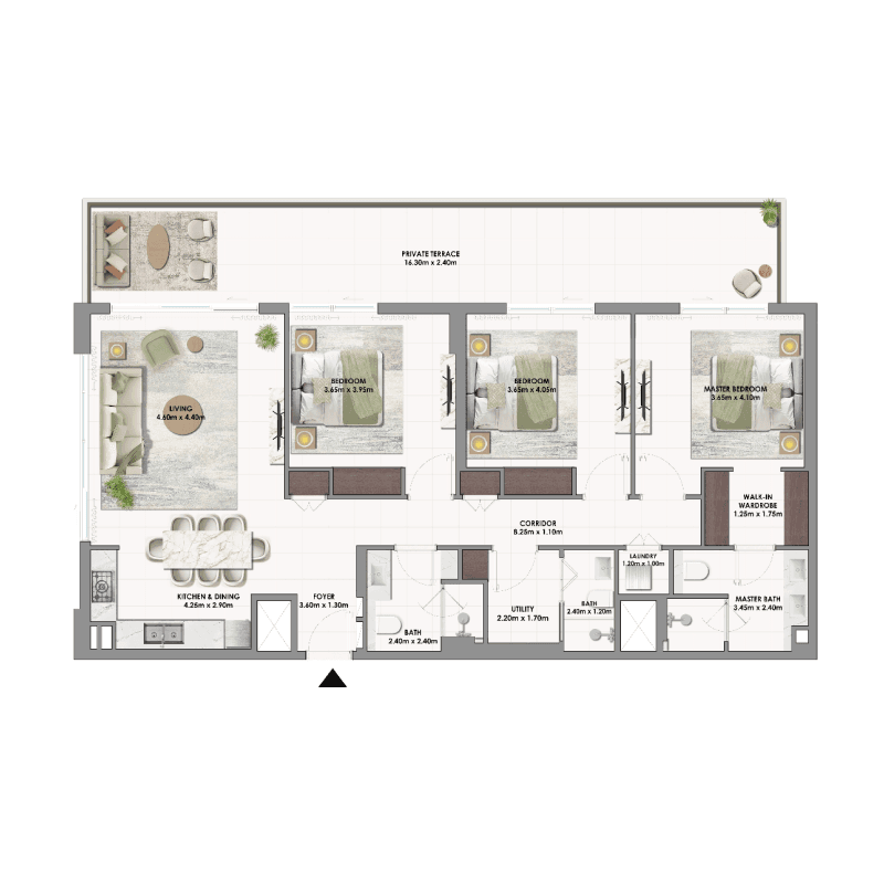Apartment floor plan