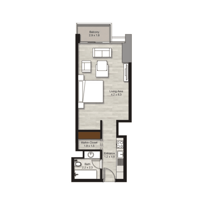 Apartment floor plan