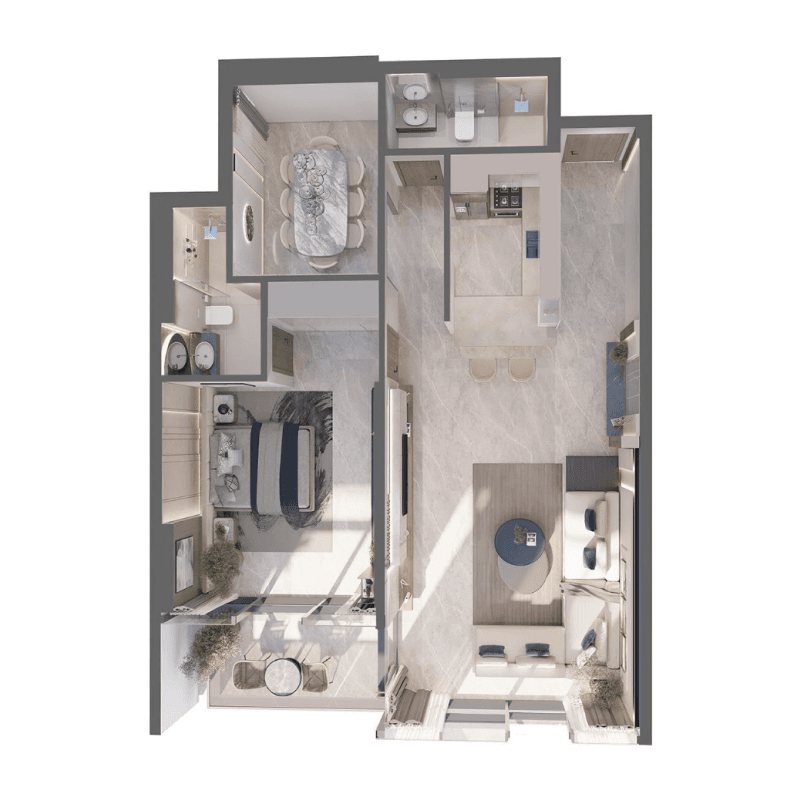 Apartment floor plan