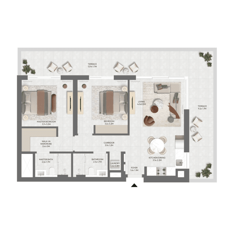 Apartment floor plan