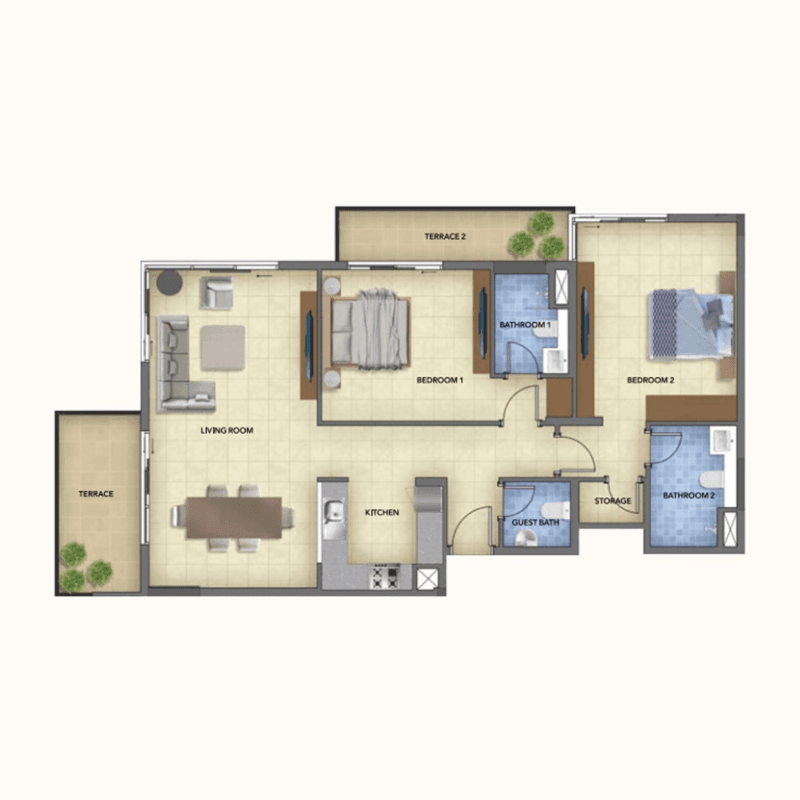 Apartment floor plan