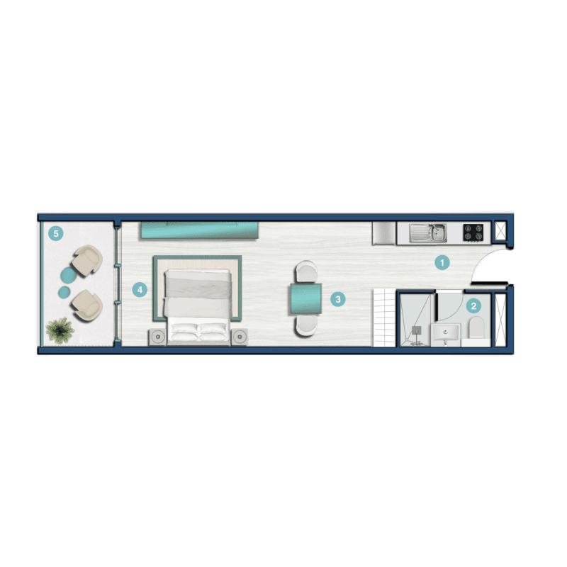 Apartment floor plan