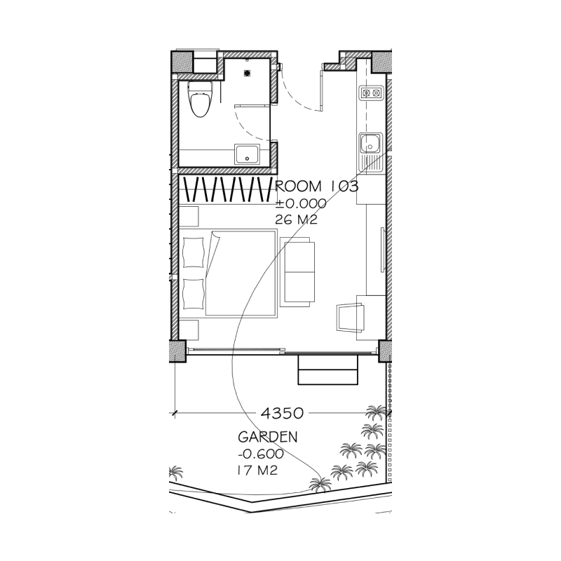 Apartment floor plan