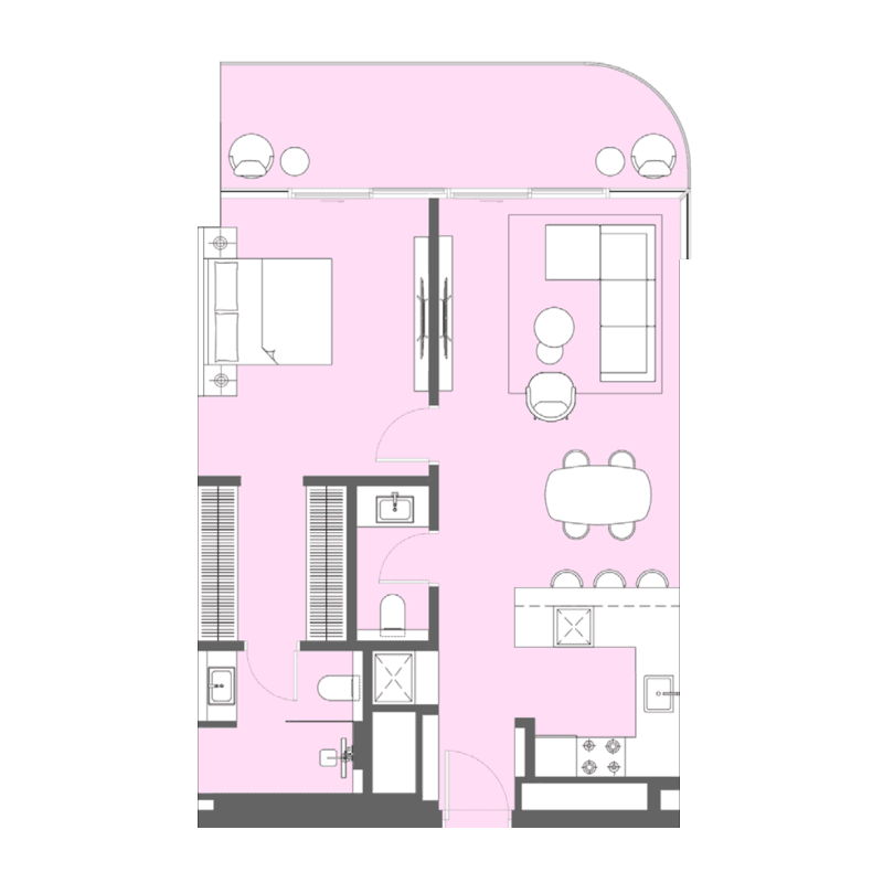 Apartment floor plan