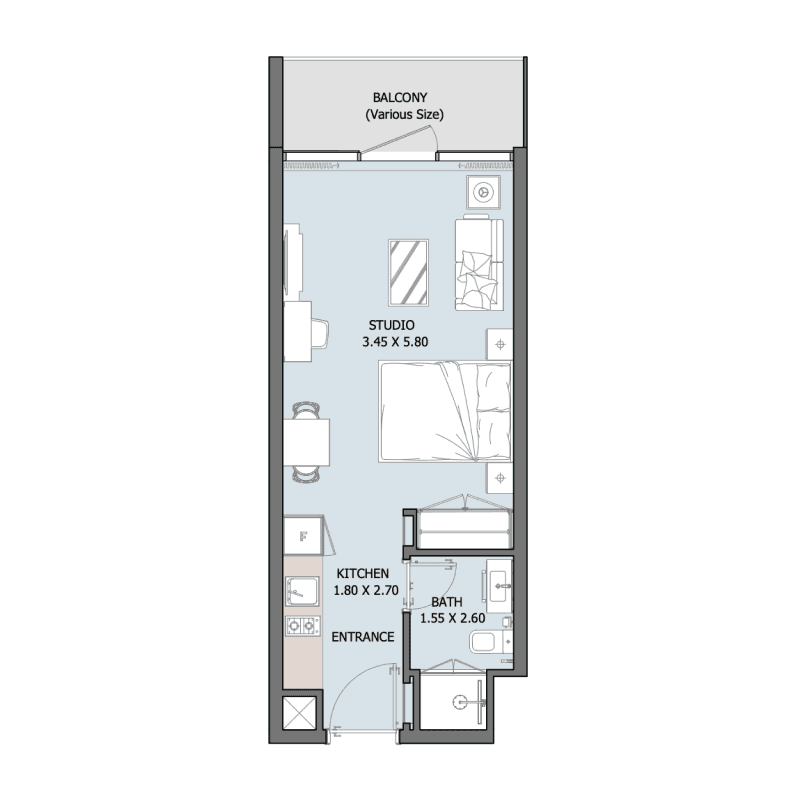 Apartment floor plan