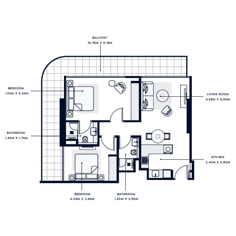 Apartment floor plan