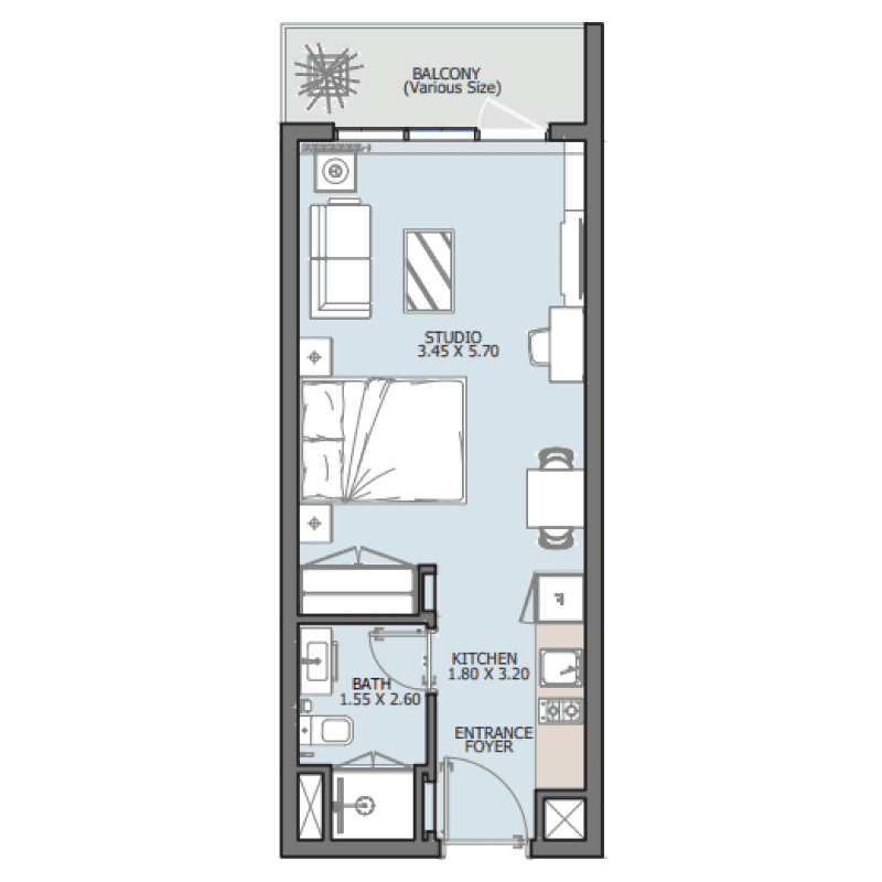 Apartment floor plan